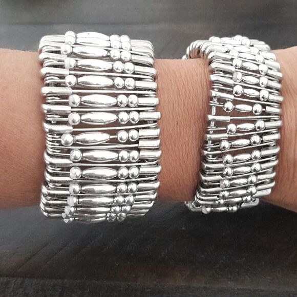 Stretchy bracelet set of 2 - Picture 1 of 2